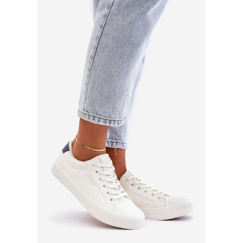 Baskets isolées Big Star pour femmes OO274A460 Blanc blanche 1