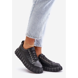 Baskets isolées Big Star pour femmes MM274617 Noir le noir 1