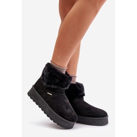 Bottes de neige à plateforme avec fourrure Big Star OO274A108 Noir le noir 1