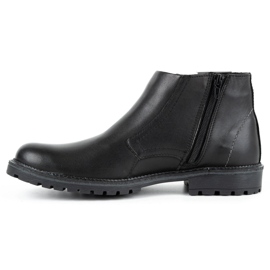 Olivier Bottes homme isolées en laine 815, face noire 1
