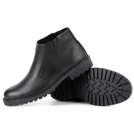 Olivier Bottes homme isolées en laine 815, face noire 3