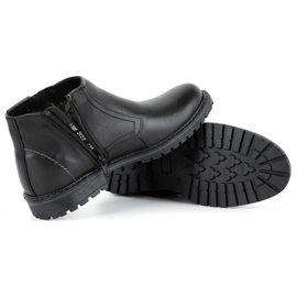 Olivier Bottes homme isolées en laine 815, face noire 4