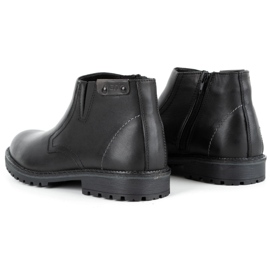 Olivier Bottes homme isolées en laine 815, face noire 6