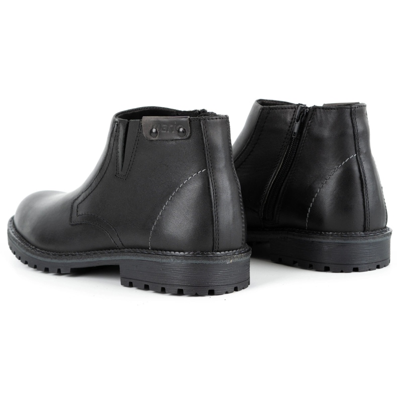 Olivier Bottes homme isolées en laine 815, face noire 6