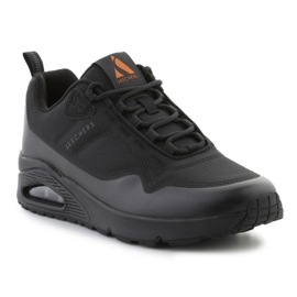 Chaussures Skechers Uno Maverick inondées 183017-BBK noir 1