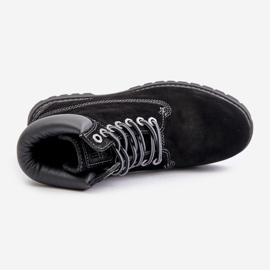 Bottes isolées en daim pour hommes Big Star OO174138 HI-POLY System noir le noir 3