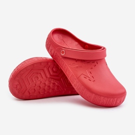 Sabots tongs légers pour hommes Big Star II175004 rouge 2