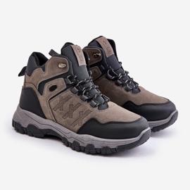 News Chaussures De Trekking Isolées À Lacets Homme Gris Zerista 1