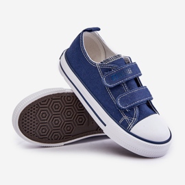 Baskets Velcro Enfant Big Star OO374010 Bleu Marine 2