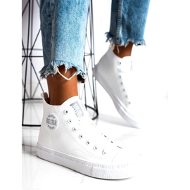 Baskets Montantes Femme Big Star GG274016 Blanc blanche 4