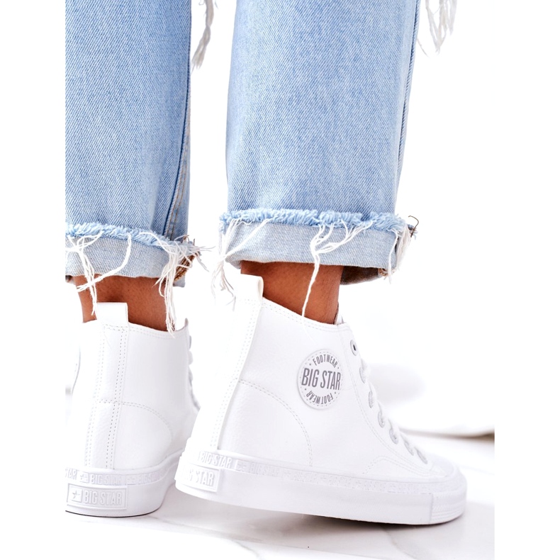 Baskets Montantes Femme Big Star GG274016 Blanc 1