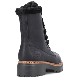 Sacs isothermes pour femmes avec fourrure, noir Rieker 72625-00 1