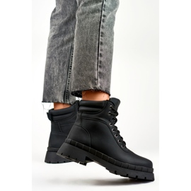 Bottes femme, légèrement isolées, noires 8538A-B 2