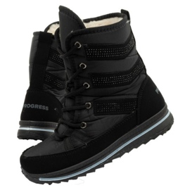 Progress Chaussures d'hiver Progres PROGJ-21-13 le noir 1