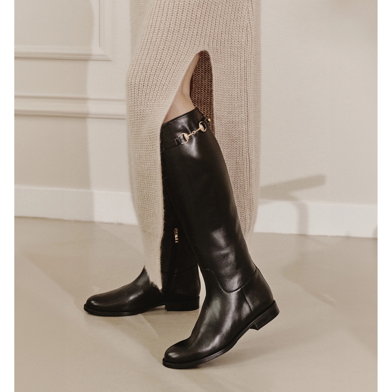 Marco Shoes Bottes Cameron Wąskie 2514K-001-1 noir 2