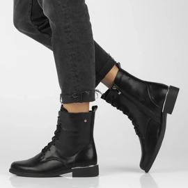 Filippo DBT4747/24 Bk D bottes en cuir, noir le noir 7