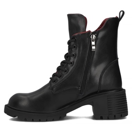 Filippo DBT6501/24 Bottines à talons hauts en cuir Bk, noir 3