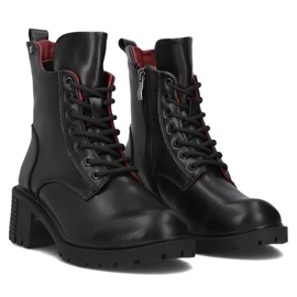 Filippo DBT6501/24 Bottines à talons hauts en cuir Bk, noir 4