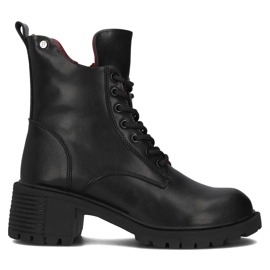 Filippo DBT6501/24 Bottines à talons hauts en cuir Bk, noir 5