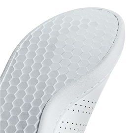 Chaussures Adidas Advantage M F36424 blanc vert 1