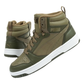 Puma Rebound V6 chaussures de sport 394685 02 vert 1