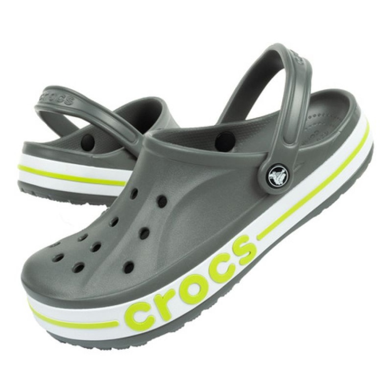 Tongs Crocs Bayaband 205089-0GX gris 1 Tongs Crocs Bayaband 205089-0GX gris 1