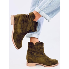 Bottes sur un coin caché Deer Green vert 4