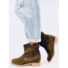Bottes sur un coin caché Deer Green vert 5