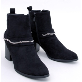 Athing Bottines en daim noir le noir 1