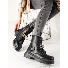 Travailleurs de la mode confortables noir 1