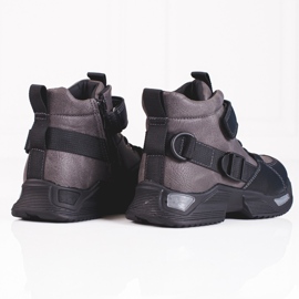 Boots garçon grises 2