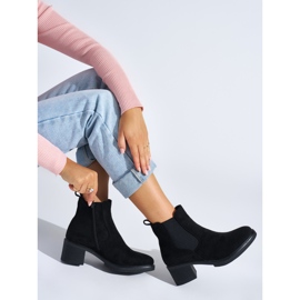 Bottines classiques noires le noir 4