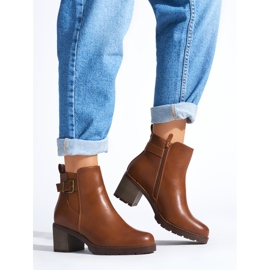 Bottines femme marron brun 1 Bottines femme marron brun 1