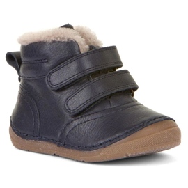 Bottes d'hiver isolées Froddo avec Velcro (G2110113-2) bleu 1