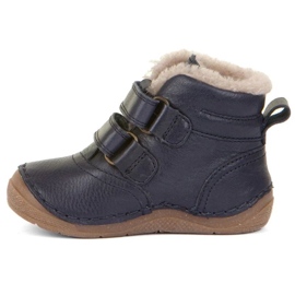 Bottes d'hiver isolées Froddo avec Velcro (G2110113-2) bleu 4