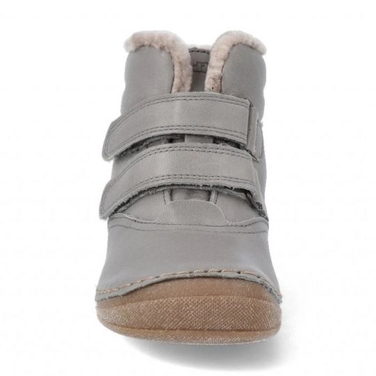 Bottes d'hiver isolées Froddo avec Velcro (G2110113-4) gris 1 Bottes d'hiver isolées Froddo avec Velcro (G2110113-4) gris 1