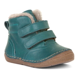 Bottes d'hiver isolées Froddo avec Velcro (G2110113-6) vert 1