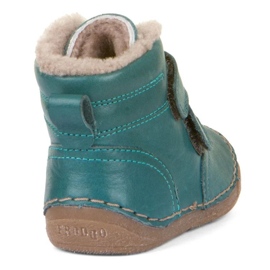 Bottes d'hiver isolées Froddo avec Velcro (G2110113-6) vert 3