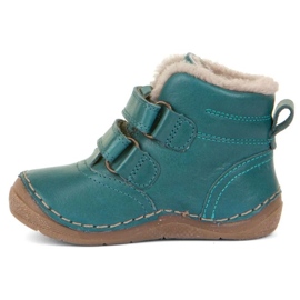 Bottes d'hiver isolées Froddo avec Velcro (G2110113-6) vert 4
