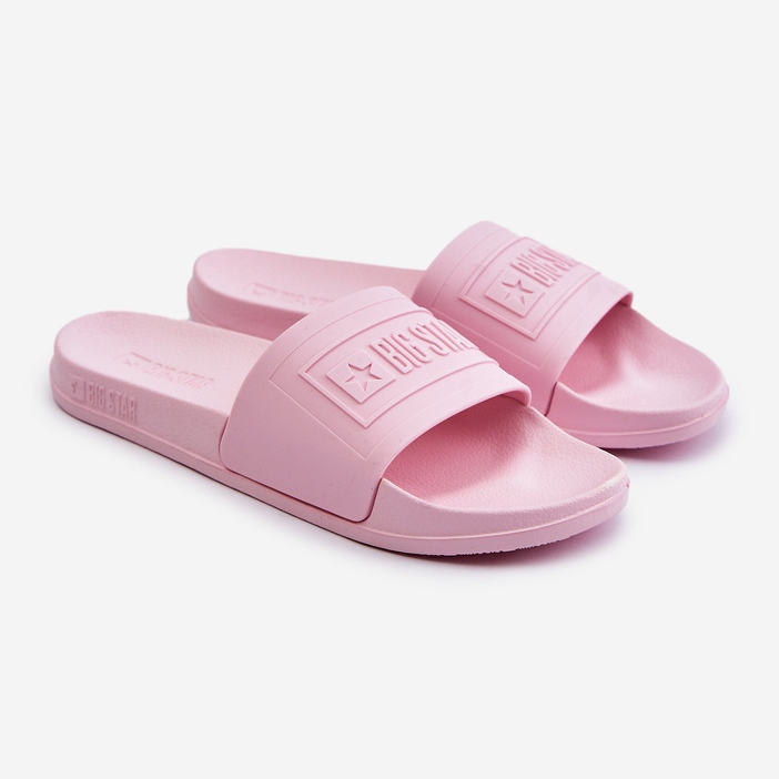 Tongs légères pour femmes Big Star OO274036 Rose 1