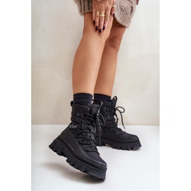 Lee Cooper Bottes de neige zippées pour femmes LCJ-24-47-3144 Noir 2