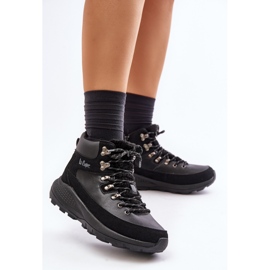 Bottes légères zippées pour femmes Lee Cooper LCJ-24-03-3073 Noir le noir 2