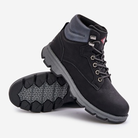 Lee Cooper Chaussures de randonnée Trappers pour hommes LCJ-24-01-2948 Noir le noir 2