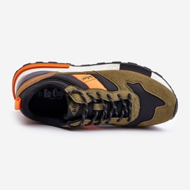 Baskets isolées pour hommes Lee Cooper LCJ-24-03-3007 Vert 1