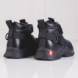 Bottes noires pour garçons 2