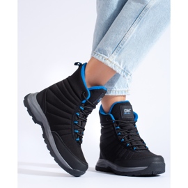 Chaussures de trekking hautes femme DK aquaproof le noir 1