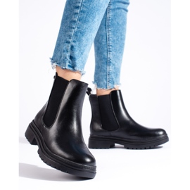 W. Potocki Bottines Chelsea Potocki noires pour femme 1