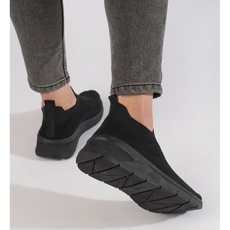 Chaussures de fitness noires pour femmes le noir 2