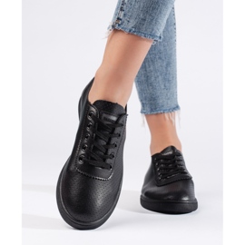 Baskets noires classiques pour femme 1