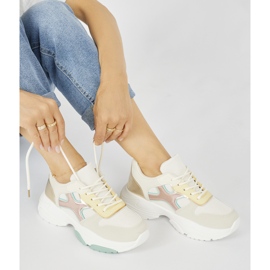 Seastar Baskets dorées pour femme beige 1